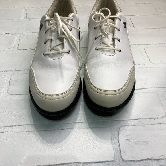 Adidas Womens Golf Shoes Leather SSE TEC - Picture 2 of 5